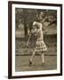 Diana Fishwick in Action at Stoke Poges Where She Won a Championship in 1927-null-Framed Photographic Print