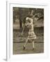 Diana Fishwick in Action at Stoke Poges Where She Won a Championship in 1927-null-Framed Photographic Print