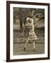 Diana Fishwick in Action at Stoke Poges Where She Won a Championship in 1927-null-Framed Photographic Print