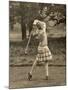 Diana Fishwick in Action at Stoke Poges Where She Won a Championship in 1927-null-Mounted Photographic Print
