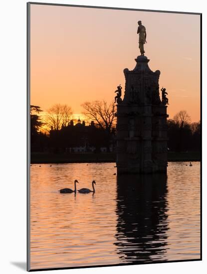 Diana Fountain Bushey Park-Charles Bowman-Mounted Photographic Print