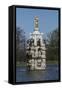Diana Fountain, Bushy Park, Hampton, London, England, United Kingdom-Rolf Richardson-Framed Stretched Canvas
