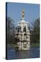 Diana Fountain, Bushy Park, Hampton, London, England, United Kingdom-Rolf Richardson-Stretched Canvas