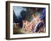 Diana Getting Out of Her Bath, 1742-François Boucher-Framed Giclee Print