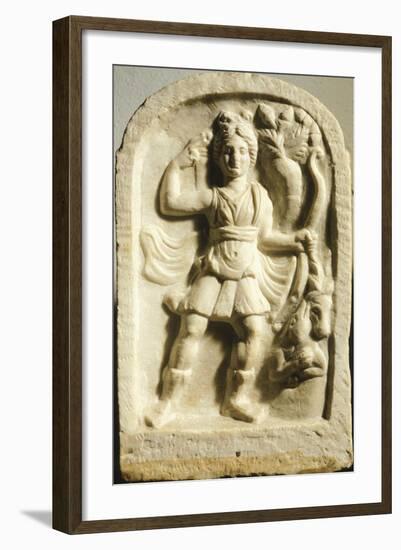 Diana Huntress, Funerary Relief, Bulgaria, Thracian Civilization-null-Framed Giclee Print