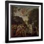 Diana Huntress-Claude Deruet-Framed Giclee Print