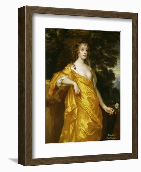 Diana Kirke, Later Countess of Oxford, c.1665-70-Sir Peter Lely-Framed Giclee Print