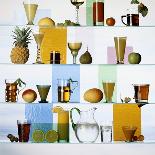 A Selection of Non-Alcoholic Cocktails-Diana Miller-Stretched Canvas