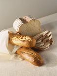 Partly Sliced Bread and Baguettes-Diana Miller-Photographic Print