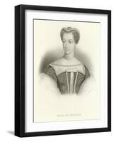 Diana of Poitiers-Alphonse Marie de Neuville-Framed Giclee Print