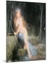 Diana (Oil on Panel)-Jules Joseph Lefebvre-Mounted Giclee Print