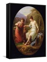 Diana Preparing for Hunting-Angelica Kauffmann-Framed Stretched Canvas