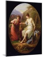 Diana Preparing for Hunting-Angelica Kauffmann-Mounted Giclee Print