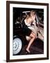 Diana Princess of Wales June 1997. One of the Dresses to Be Autioned in New York-null-Framed Photographic Print