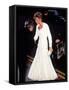 Diana Princess of Wales September 1996-null-Framed Stretched Canvas