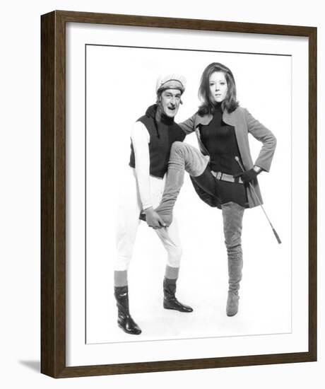 Diana Rigg - The Avengers-null-Framed Photo