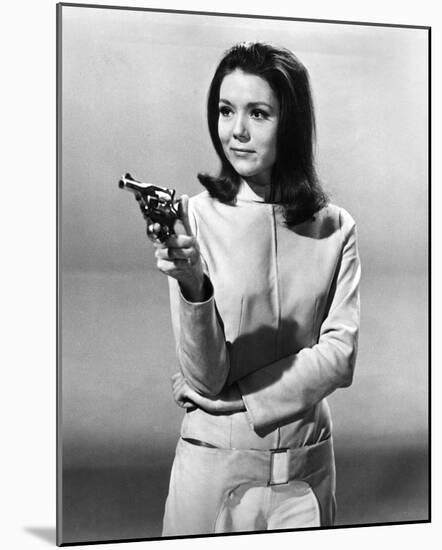 Diana Rigg - The Avengers-null-Mounted Photo
