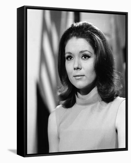 Diana Rigg - The Avengers-null-Framed Stretched Canvas