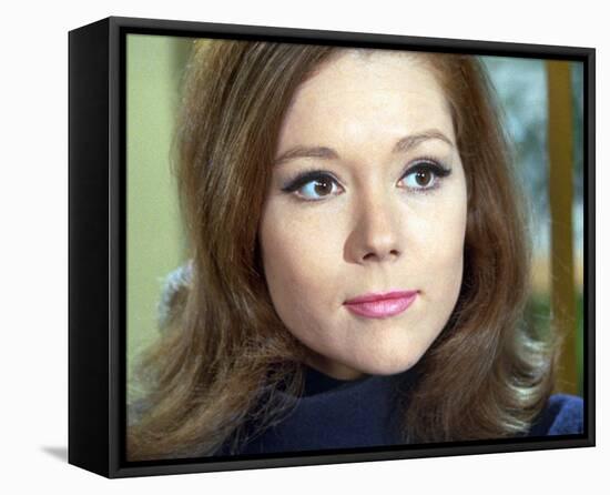 Diana Rigg - The Avengers-null-Framed Stretched Canvas