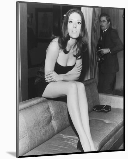 Diana Rigg-null-Mounted Photo