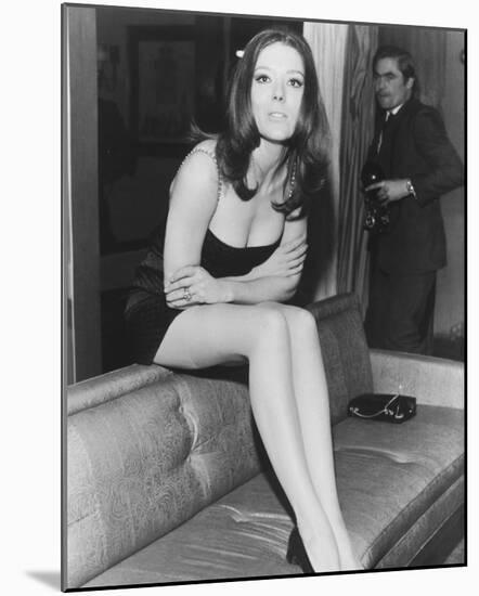 Diana Rigg-null-Mounted Photo