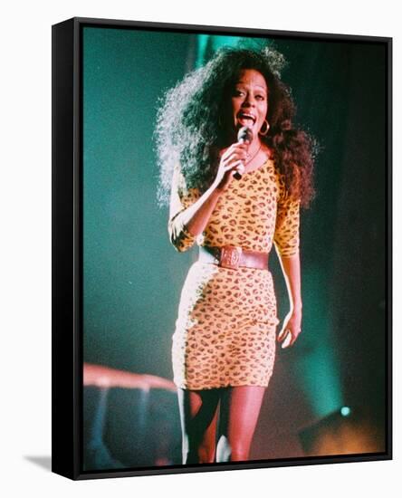 Diana Ross-null-Framed Stretched Canvas