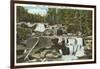 Diana's Bath, White Mountains, New Hampshire-null-Framed Art Print