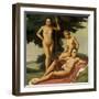 Diana's rest. Around 1940 Canvas.-Ivo Saliger-Framed Giclee Print