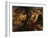 Diana's Return From the Hunt-Peter Paul Rubens-Framed Giclee Print