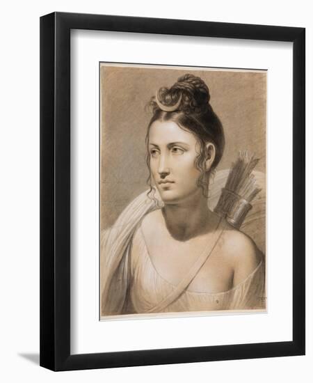 Diana, Second Half of the 18th C-Joseph-François Ducq-Framed Premium Giclee Print