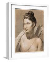 Diana, Second Half of the 18th C-Joseph-François Ducq-Framed Giclee Print