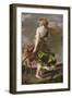 Diana the Hunter, C.1624-25-Orazio Gentileschi-Framed Premium Giclee Print