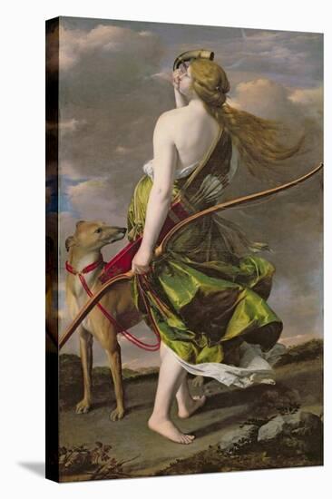 Diana the Hunter, C.1624-25-Orazio Gentileschi-Stretched Canvas