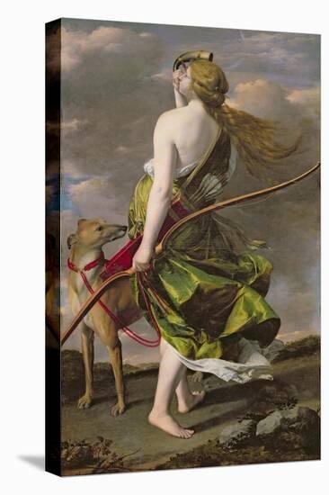 Diana the Hunter, C.1624-25-Orazio Gentileschi-Stretched Canvas