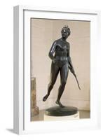 Diana the Huntress, 1790-Jean-Antoine Houdon-Framed Giclee Print