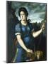 Diana the Huntress with Her Two Dogs, 16th Century-null-Mounted Premium Giclee Print