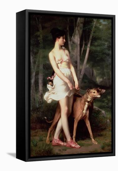 Diana the Huntress-Gaston Casimir Saint-Pierre-Framed Stretched Canvas