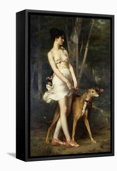 Diana the Huntress-Saint-Pierre Gaston Casimir-Framed Stretched Canvas