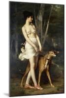 Diana the Huntress-Saint-Pierre Gaston Casimir-Mounted Giclee Print