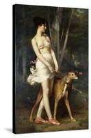 Diana the Huntress-Saint-Pierre Gaston Casimir-Stretched Canvas