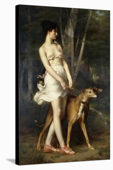 Diana the Huntress-Saint-Pierre Gaston Casimir-Stretched Canvas