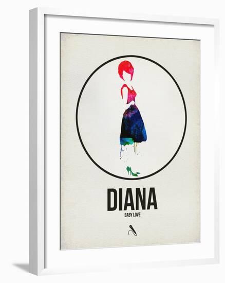 Diana Watercolor-David Brodsky-Framed Art Print