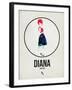 Diana Watercolor-David Brodsky-Framed Art Print