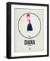 Diana Watercolor-David Brodsky-Framed Art Print