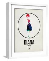 Diana Watercolor-David Brodsky-Framed Art Print