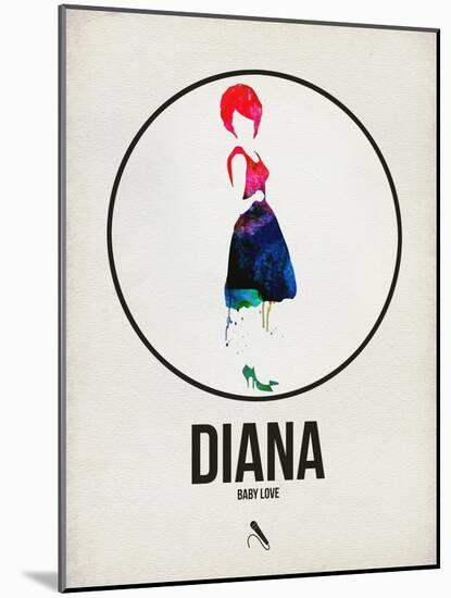 Diana Watercolor-David Brodsky-Mounted Art Print