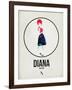 Diana Watercolor-David Brodsky-Framed Art Print