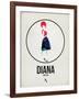 Diana Watercolor-David Brodsky-Framed Art Print