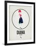 Diana Watercolor-David Brodsky-Framed Art Print