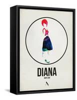 Diana Watercolor-David Brodsky-Framed Stretched Canvas